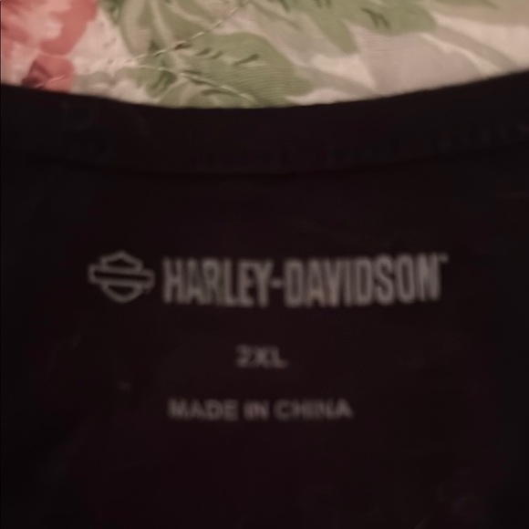 Harley-Davidson Black Long Sleeve Top/Woman - Picture 2 of 3
